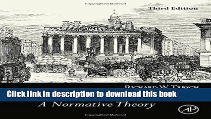 [Download] Public Finance, Third Edition: A Normative Theory Paperback Online