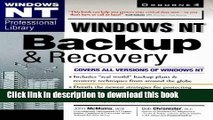 [Read PDF] Windows Nt Backup   Recovery (Windows Nt Professional Library) Download Online