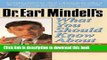 [Popular] Dr. Earl Mindell s What You Should Know About Natural Health for Men Paperback Online