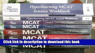 [Popular Books] The Princeton Review 2010 Mcat Set:Organic Chemistry,Physics   Math,Verbal