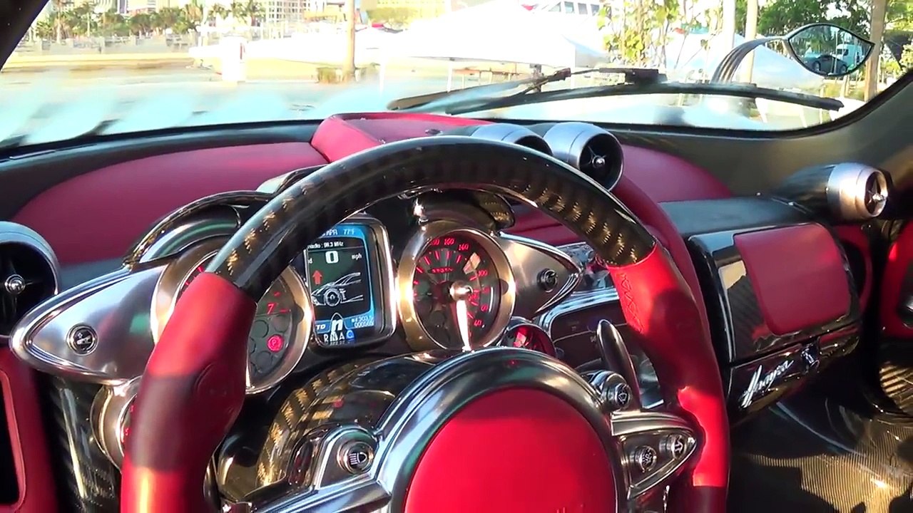 Pagani Huayra Crazy design supercar at Festivals of Speed 2016