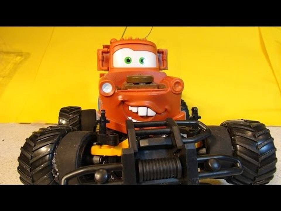 The Official Best RC Monster Truck Mater from Pixar Cars Lightning McQueen Remote Control Car
