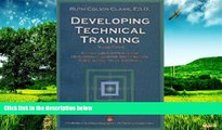 Must Have  Developing Technical Training: A Structured Approach for Developing Classroom and