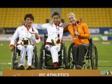 Women's 400m T54 | Victory Ceremony |  2015 IPC Athletics World Championships Doha