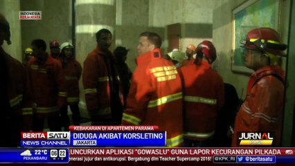 Apartemen Parama Cilandak Terbakar