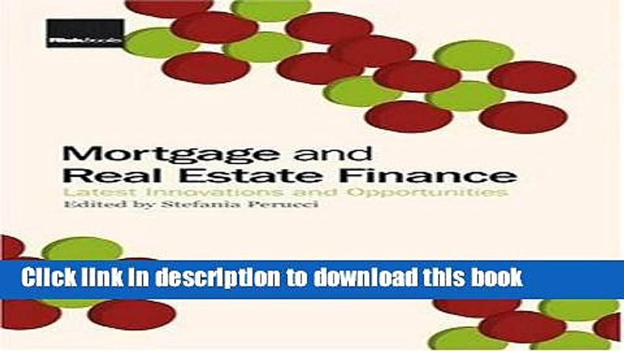 [Download] Mortgage   Real Estate Finance Paperback Free