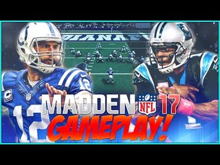 Madden NFL 17 Gameplay! FULL GAME! Cam Newton vs Andrew Luck!!!
