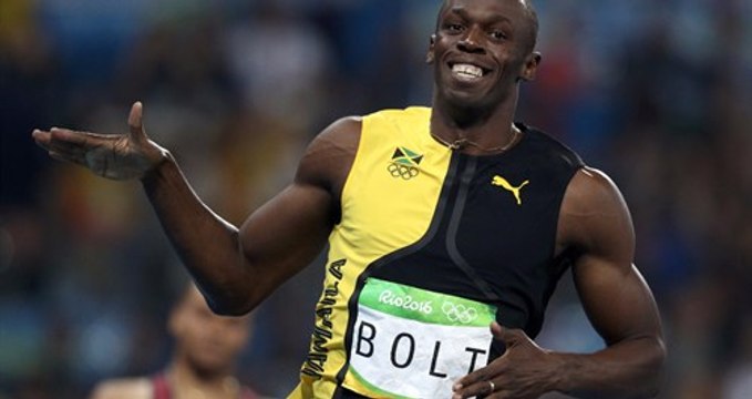 Usain Bolt Wins 9.80s Final 100m Men's olympic Rio 2016 The Legend