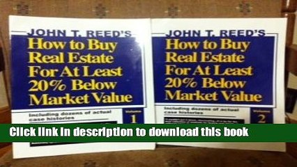 [Download] How to Buy Real Estate for At Least 20% Below Market Value (Volumes 1   2) Hardcover