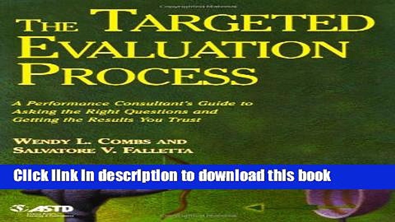 [Download] The Targeted Evaluation Process Kindle Collection