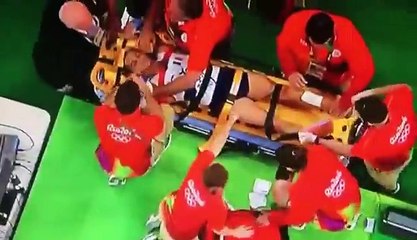 Milli Sporcunun Ayağı Böyle Kırıldı!