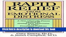 [Popular] Rapid Relief from Emotional Distress: A New, Clinically Proven Method for Getting Over