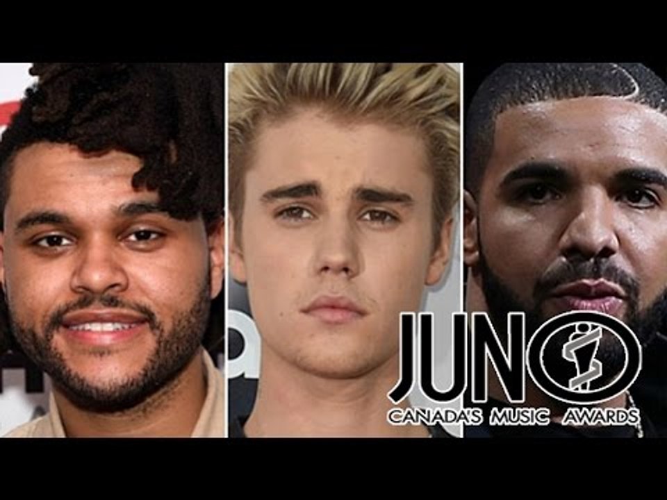 The Weeknd, Drake And Justin Bieber Take Over The Junos 2016