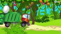 Camión de bomberos y Carros de carreras - Coches & Camiones infantiles - Videos para niños