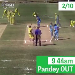 Very Poor Performance Of Indian Cricket Team Against Australia