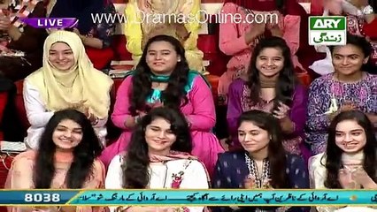 Check out Iqrar-ul-Hassan’s Son Sings Milli Nagma in a Live Show