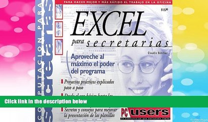 Full [PDF] Downlaod  MS Excel Manual para Secretarias: Users Profesionales, en Espanol / Spanish