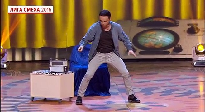 Прозрачный гонщик - Система самоуничтожения - Лига смеха , смешное видео