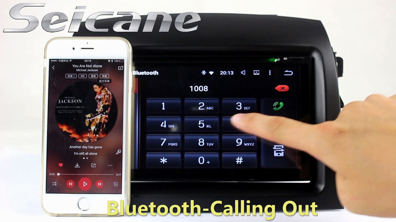 2004-2010 Toyota Sienna aftermarket car bluetooth auto A/V 2 din radio stereo with Mirror Link 4G WIFI 1080p Video