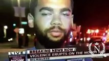 Milwaukee Wisconsin Black Lives Matter Riots - August, 2016