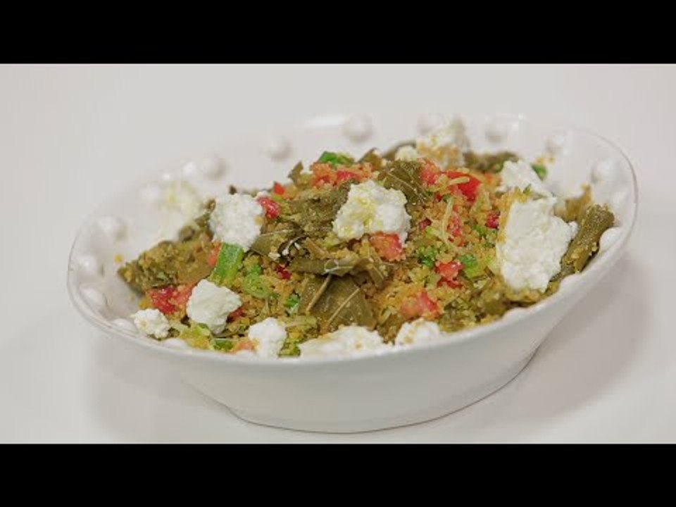 سلطة ورق العنب | عيش وملح حلقة كاملة