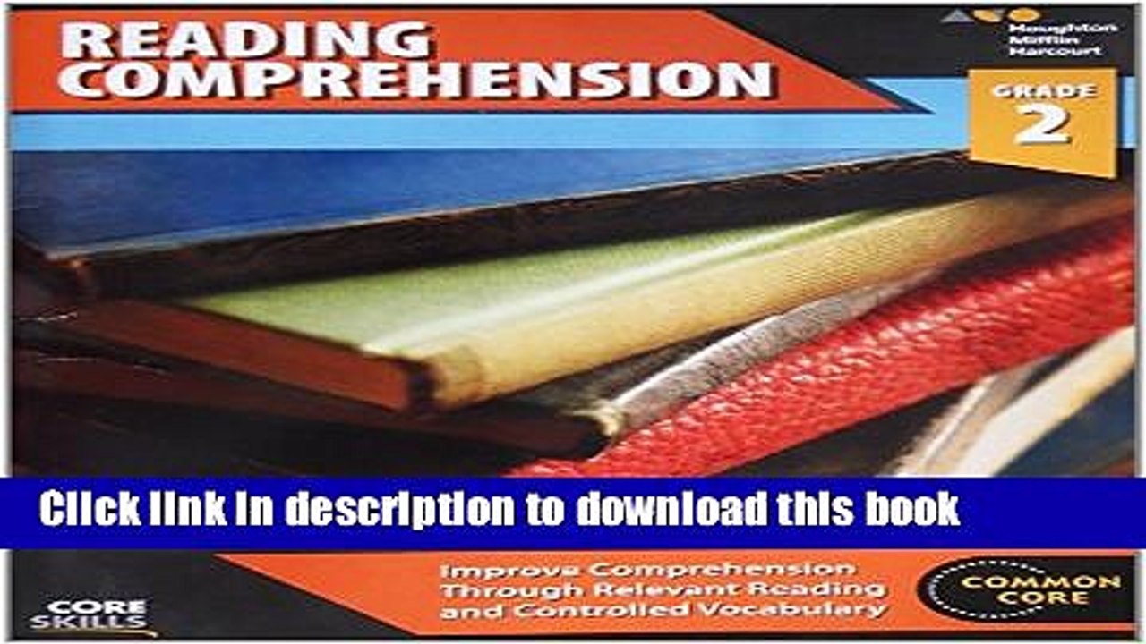 [Download] Steck-Vaughn Core Skills Reading Comprehension: Workbook Grade 2 Kindle Online