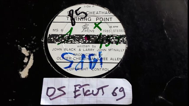 OLIVER CHEATHAM-TURNING POINT(RIP ETCUT)WHITE LABEL REC 85