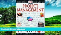 Must Have  Essential Managers: Project Management (Essential Managers Series)  READ Ebook Full