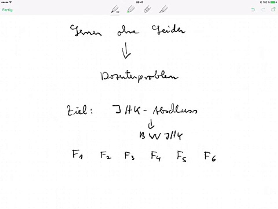 Lernen ohne Leiden, das Dozentenproblem