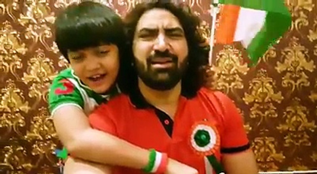 SYED AMEER HASAN "AAMIR" & HIS CUTE SON SYED ARSLAN RIZVI.