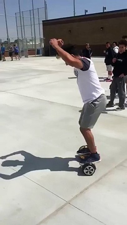 Tentative de Frontflip sur un hoverboard