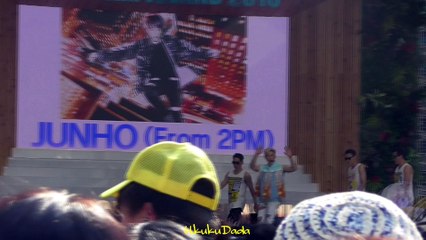 [Fancam] 0812 めざましLIVE  「DSMN」 JUNHO From 2PM