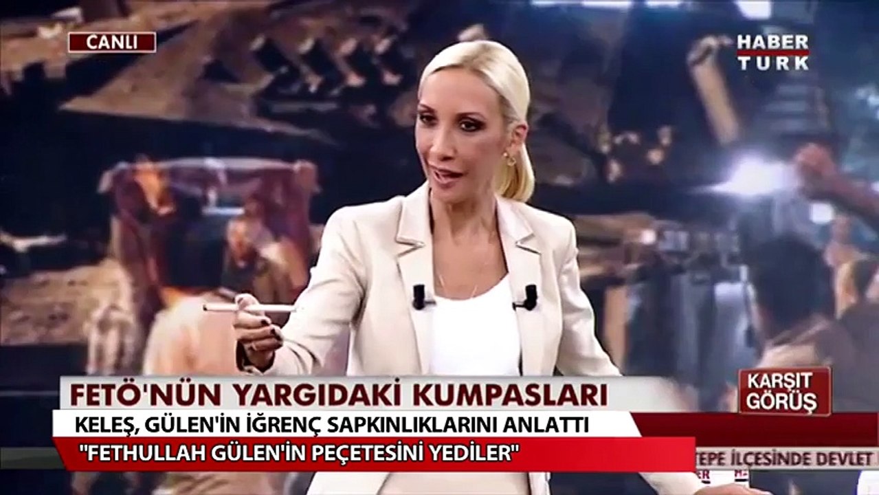 Fethullah Gülen 'in ağzını sildiği peçeteyi yemek