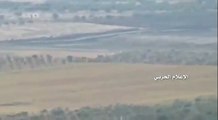 Сирийская армия уничтожает автоцистерну ДАИШ в Эль-Кунейтра