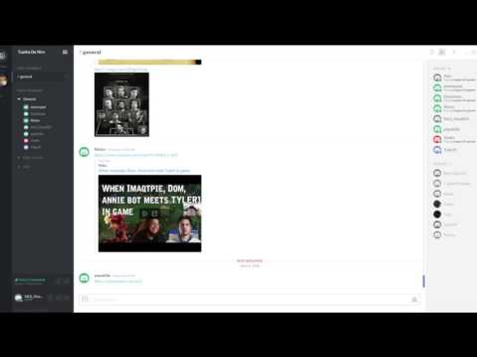 our discord call