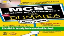 [PDF Kindle] MCSE Windows NT Workstation 4 For Dummies Flash Cards (For Dummies (Computers)) Free