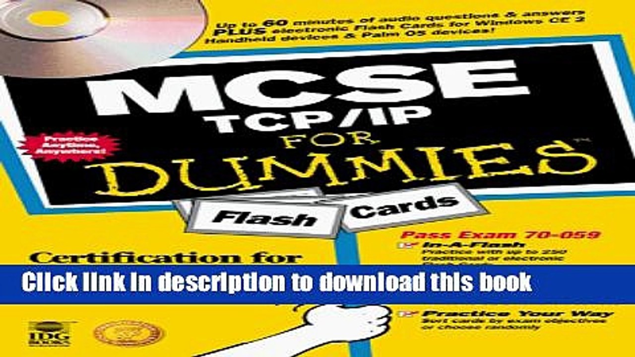[PDF Kindle] MCSE TCP/IP For DummiesÃ‚ Flash Cards (For Dummies (Computers)) Free Download
