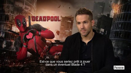 Ryan Reynolds ne veut pas jouer dans Blade 4