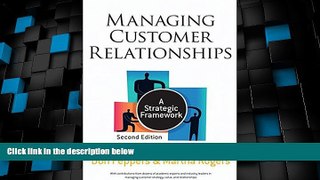 Big Deals  Managing Customer Relationships: A Strategic Framework  Best Seller Books Most Wanted