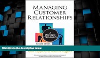Big Deals  Managing Customer Relationships: A Strategic Framework  Best Seller Books Most Wanted
