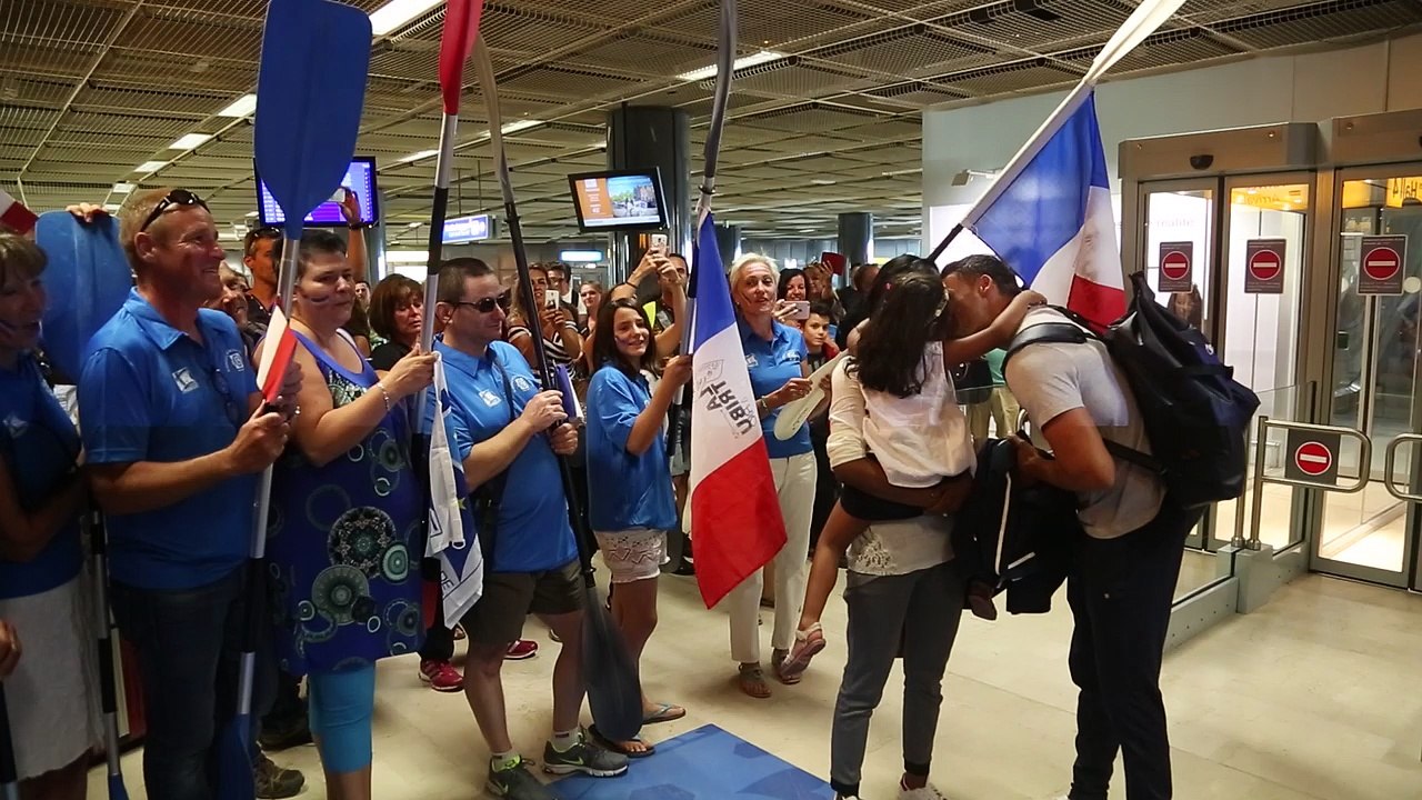 JO - Canoë-kayak : Gargaud-Chanut accueilli avec ferveur ce matin