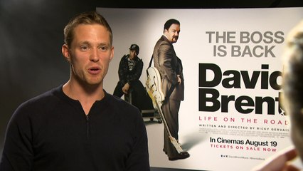 Ricky Gervais plays a game of guess the band name