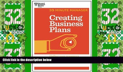 Big Deals  Creating Business Plans (HBR 20-Minute Manager Series)  Free Full Read Most Wanted