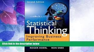 Big Deals  Statistical Thinking: Improving Business Performance  Free Full Read Best Seller