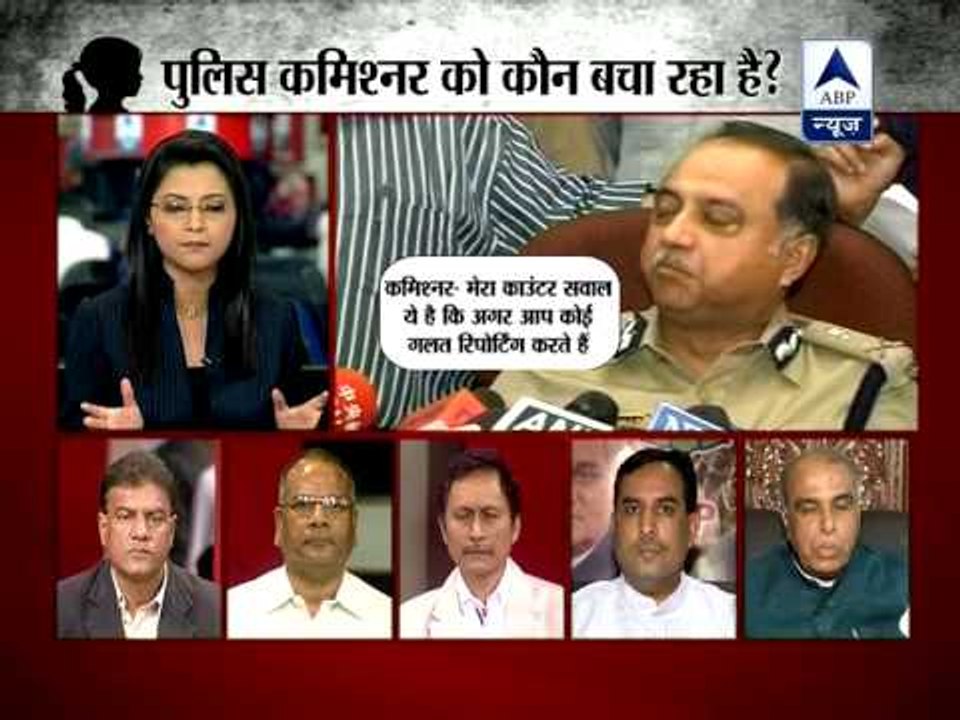 ABP News debate: Who is saving Delhi Police CP ?