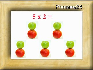 Table de multiplication de 5 (avec exercices sous la vidéo)