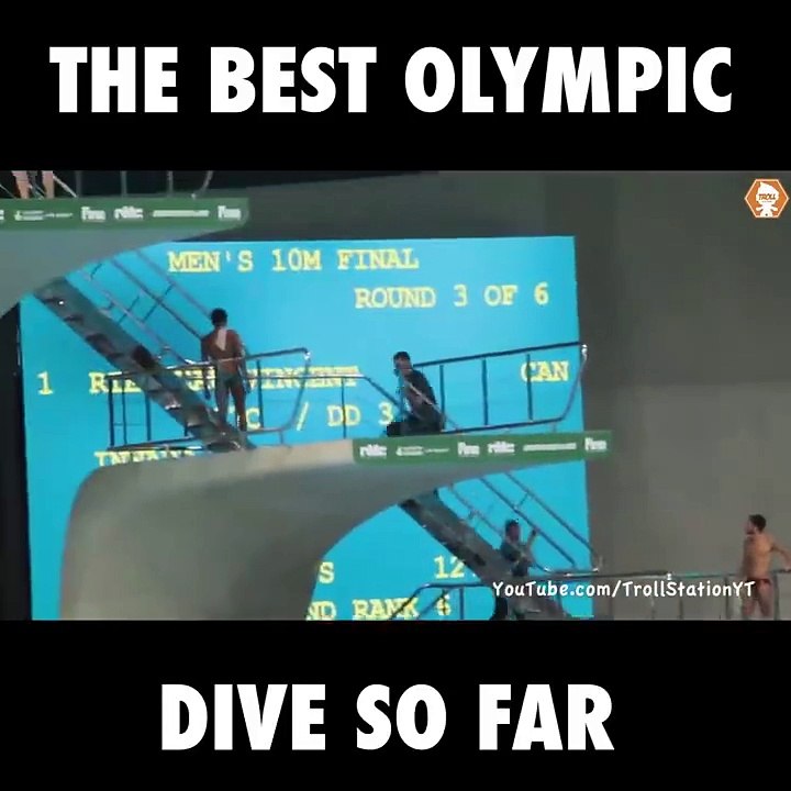 The Best Olympic Dive So Far
