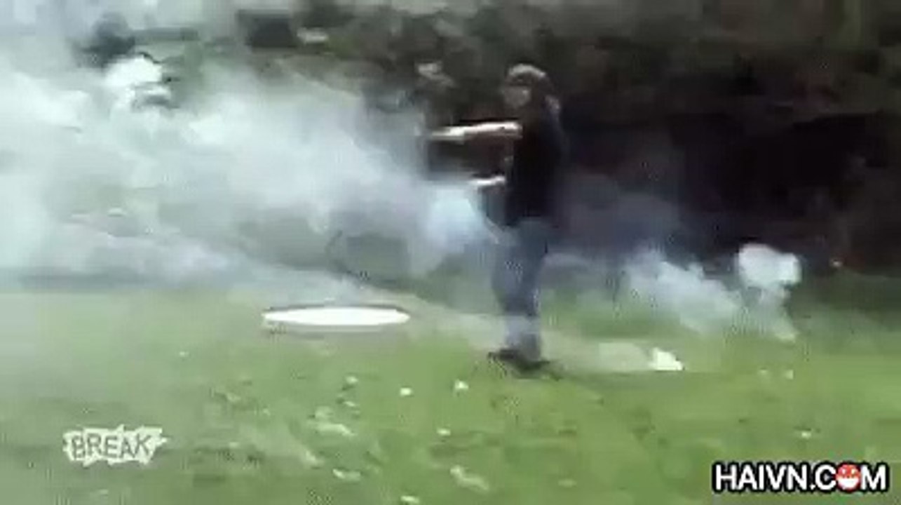 Youth play stupid