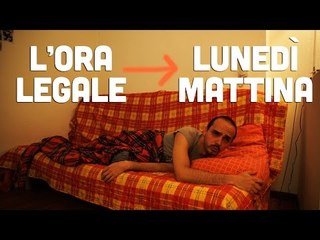 Gli effetti dell'ora legale: lunedì mattina (ioGero)