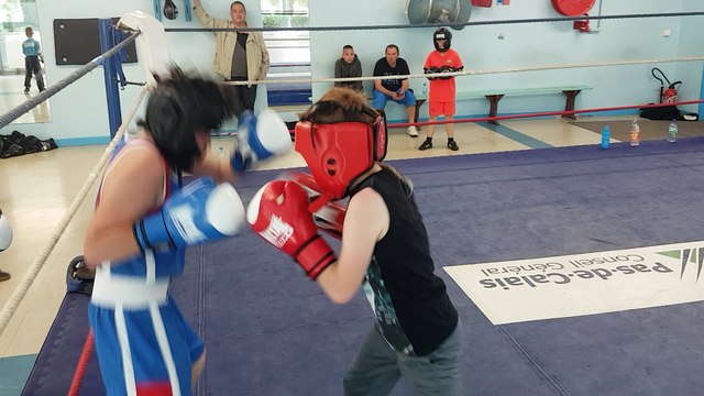 Dayvi leblanc 11 ans boxe educative a calais
